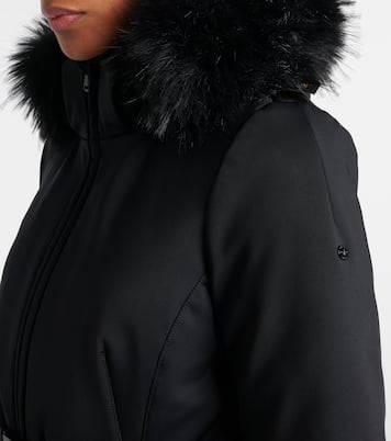 Chaqueta de esquí Giselle con pelo sintético | Goldbergh