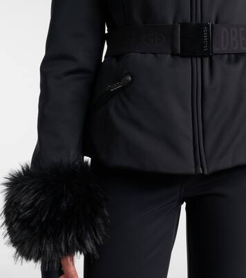 Chaqueta de esquí Giselle con pelo sintético | Goldbergh