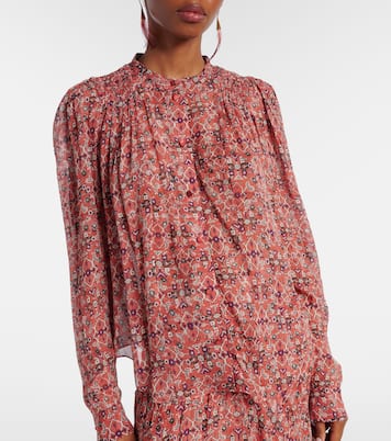 Neolin printed crêpe blouse | Marant Etoile