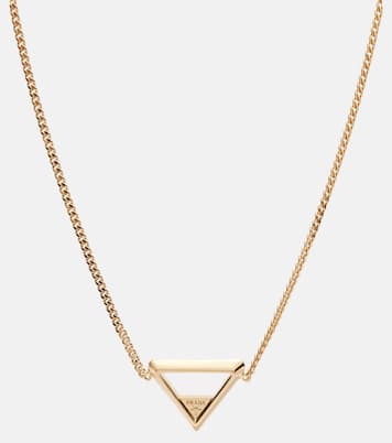 Collana a catena con logo | Prada