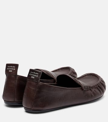Leather penny loafers | Acne Studios