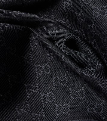 GG wool jacquard scarf  | Gucci