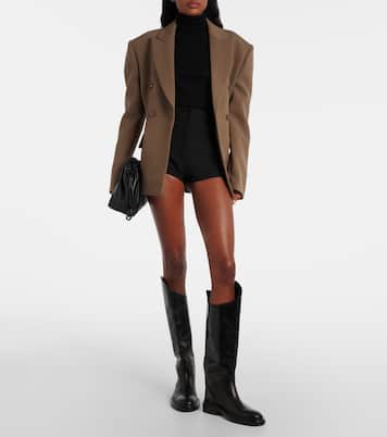 Leon high-rise shorts | The Frankie Shop