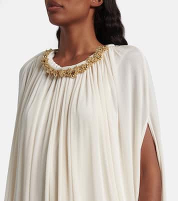 Embellished draped minidress | Xu Zhi