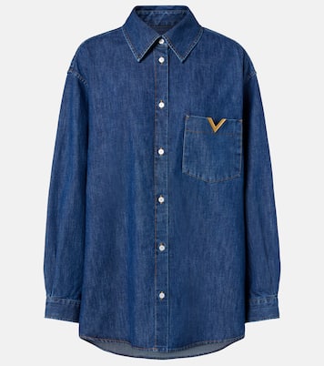 VGold chambray shirt | Valentino