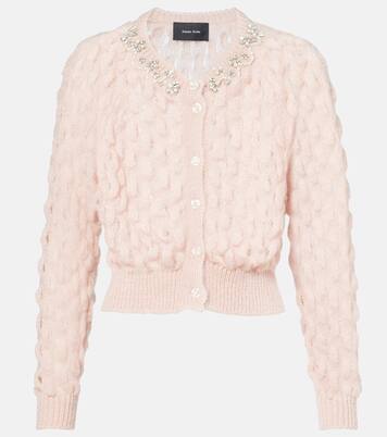 Embellished mohair-blend cardigan | Simone Rocha