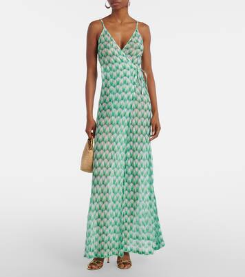 Zigzag wrap dress | Missoni