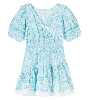 Chantal floral cotton dress | Poupette St Barth Kids