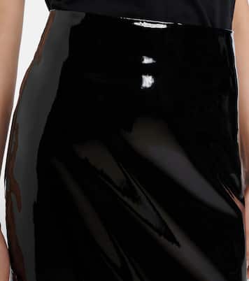 Samantha coated pencil skirt | The Frankie Shop