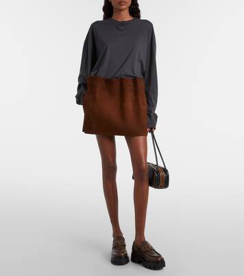 Mocassini in pelle con platform | Prada