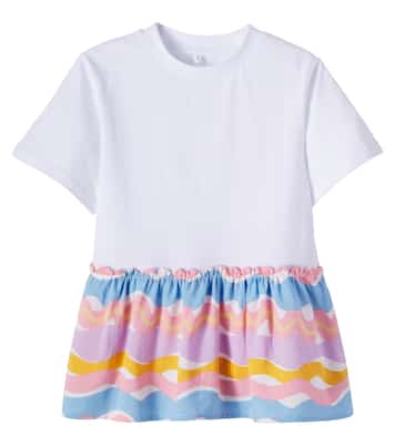 Printed cotton jersey T-shirt | Stella McCartney Kids