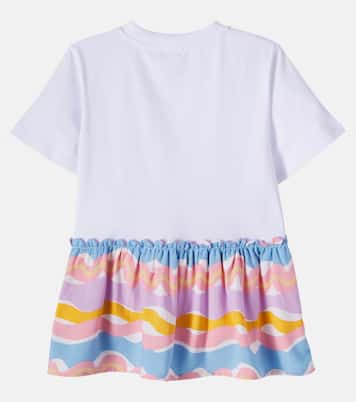 Printed cotton jersey T-shirt | Stella McCartney Kids