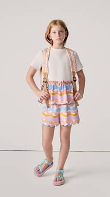 Printed cotton jersey T-shirt | Stella McCartney Kids