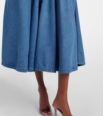 Denim midi skirt | Patou
