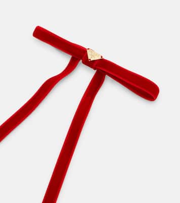 Velvet hair clip | Prada