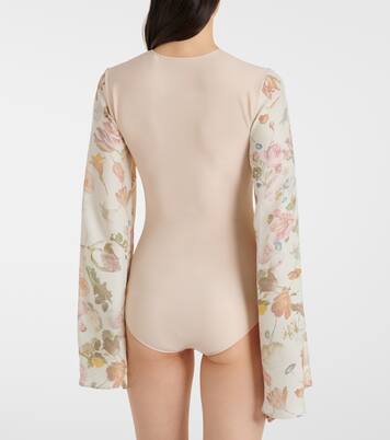 Floral bodysuit | Maison Margiela
