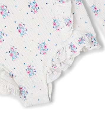 Aurelie floral ruffled swimsuit | Louise Misha