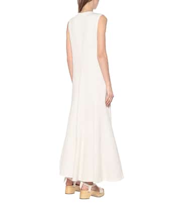 Vestido en mezcla de lino | Jil Sander