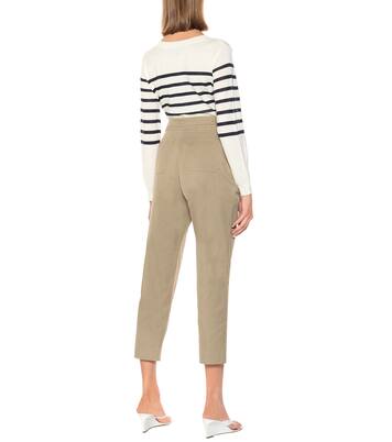 Sarah cotton-blend gabardine pants | A.P.C.