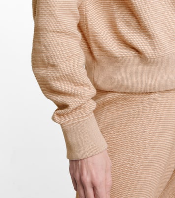 Buckingham cotton knit sweatshirt | Varley