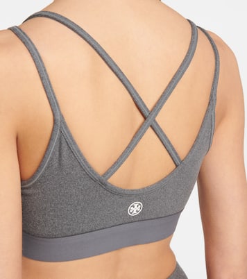 Stretch-jersey sports bra | Tory Sport