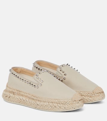 Espaboat studded canvas espadrilles | Christian Louboutin