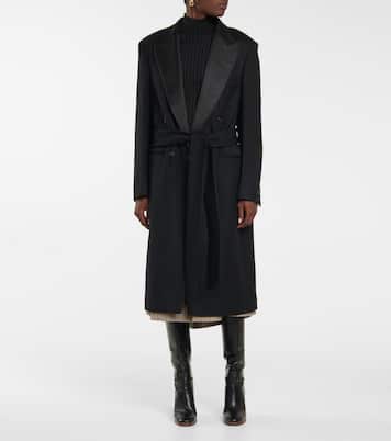 Double-breasted wool coat | Stella McCartney