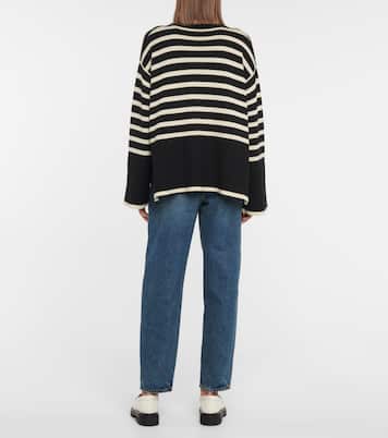 Rollkragenpullover aus Wolle und Baumwolle | Toteme