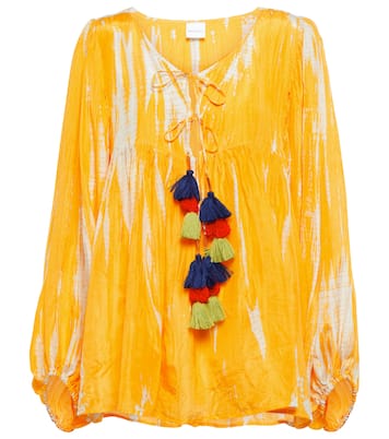 Top tie-dye in seta | Anna Kosturova