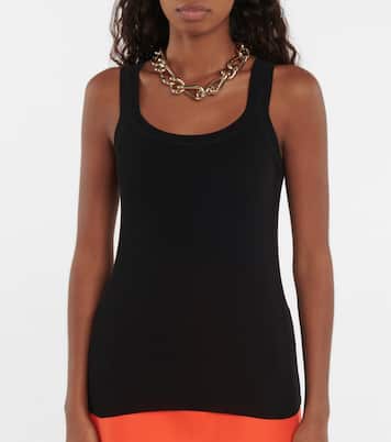 Cento cotton crêpe tank top | Max Mara