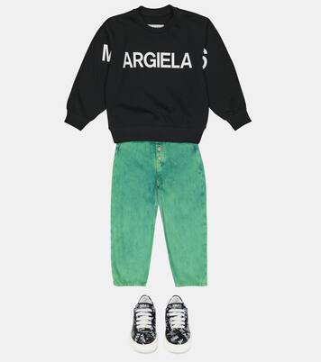 Sweatshirt aus Baumwoll-Jersey | MM6 Maison Margiela Kids