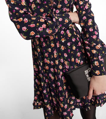 Robe imprimée en soie | Alessandra Rich