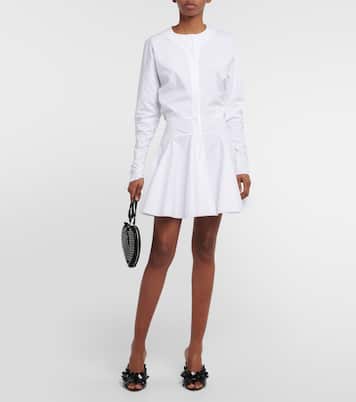 Cotton poplin minidress | Alaïa