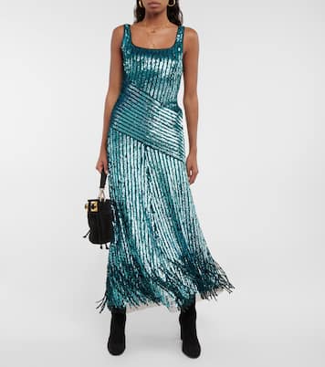 Sleeveless sequined gown | Etro
