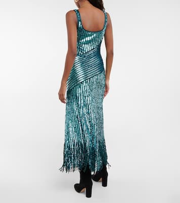 Sleeveless sequined gown | Etro
