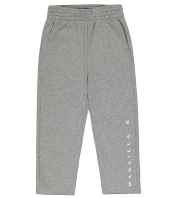 Pantalones en jersey de algodón | MM6 Maison Margiela Kids