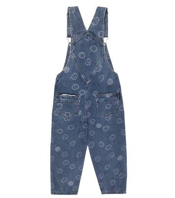 Aer printed denim dungarees | Molo