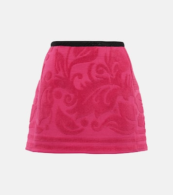 Minifalda de algodón en jacquard | Marine Serre