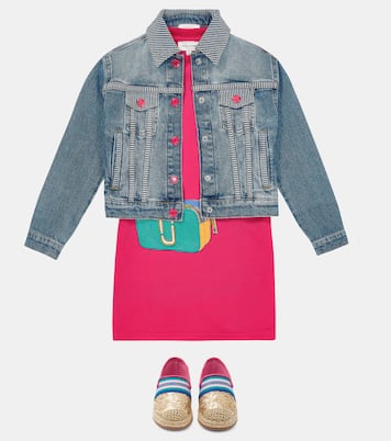 Printed denim jacket | Marc Jacobs Kids