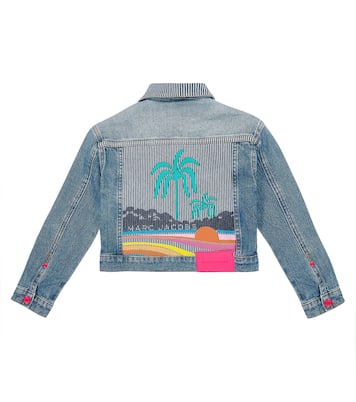 Printed denim jacket | Marc Jacobs Kids