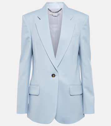 Blazer in flanella di lana | Stella McCartney