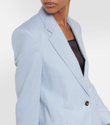 Blazer in flanella di lana | Stella McCartney