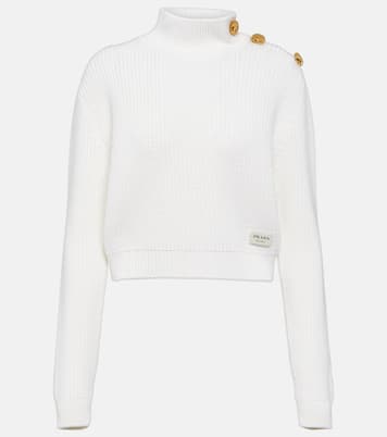 Dolcevita cropped in lana | Prada
