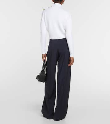 Dolcevita cropped in lana | Prada