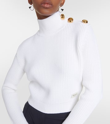 Dolcevita cropped in lana | Prada