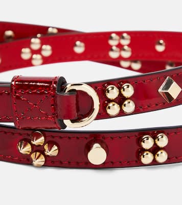 Loubileash embellished leather dog leash | Christian Louboutin