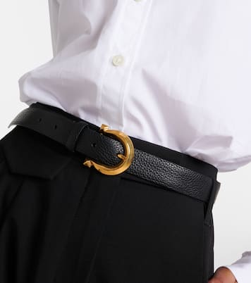 Cinturón Gancini de piel | Ferragamo