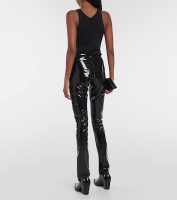 Pantalon slim en vinyle | Junya Watanabe