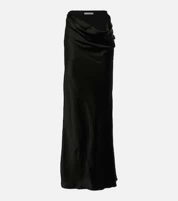 Drifted silk maxi skirt | Christopher Esber
