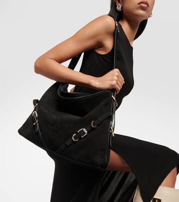 Sac Voyou Medium en daim | Givenchy